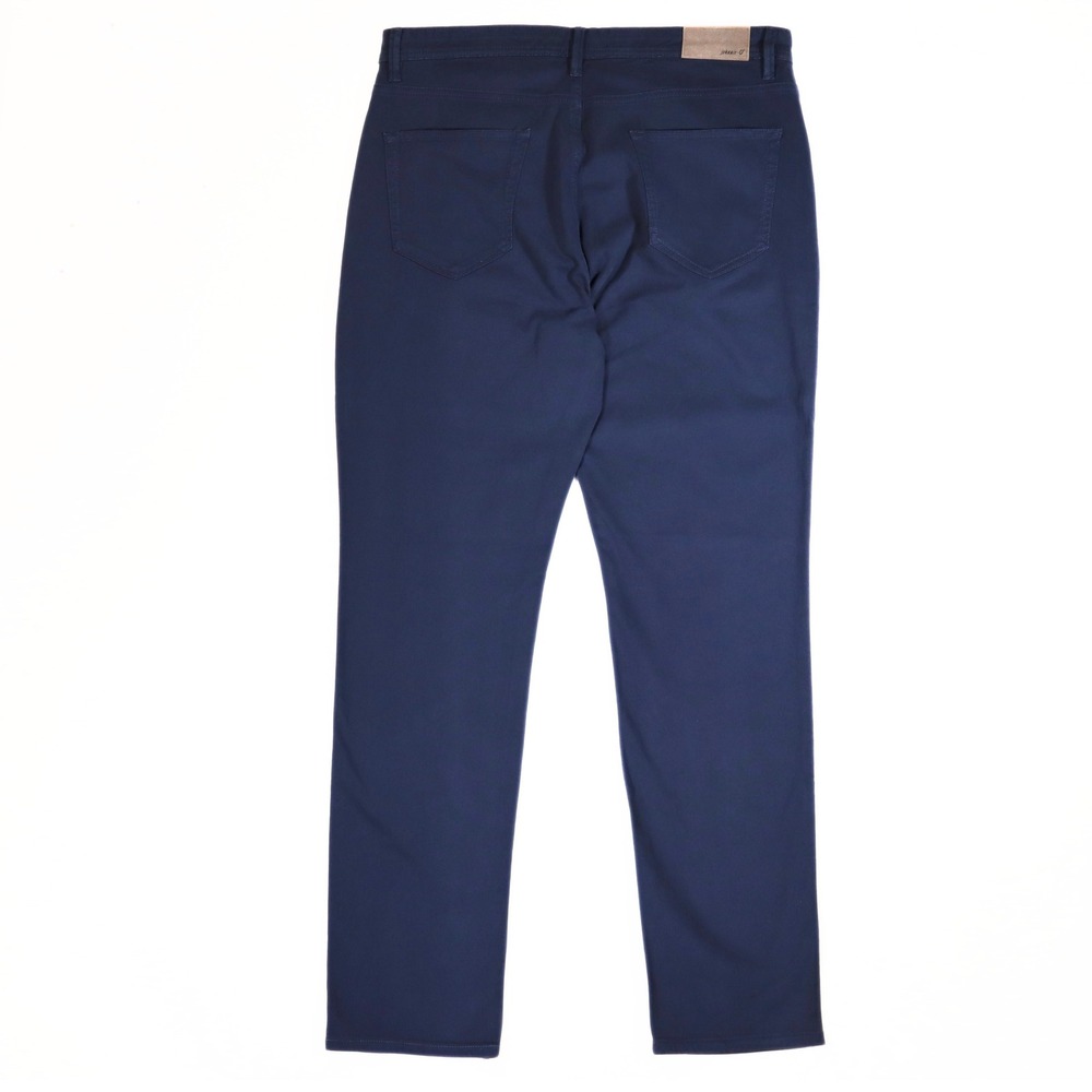Johnnie-O Carmel Pants Mens 35x32 Dark Navy Blue Straight Leg 5-Pocket Casual Go - Picture 6 of 12